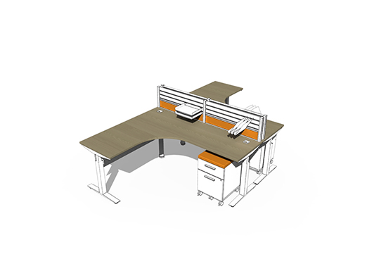 Table à configuration ajustable - Configuration 2