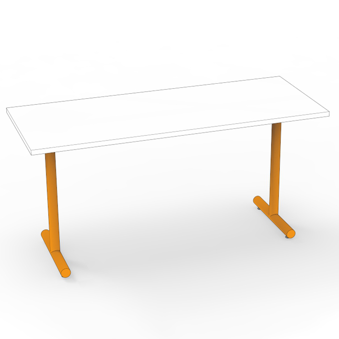 Hanna Slim T Base with Rectangular Top