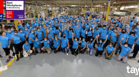 Tayco is on the Best Workplaces ™ in Manufacturing list for 2021!