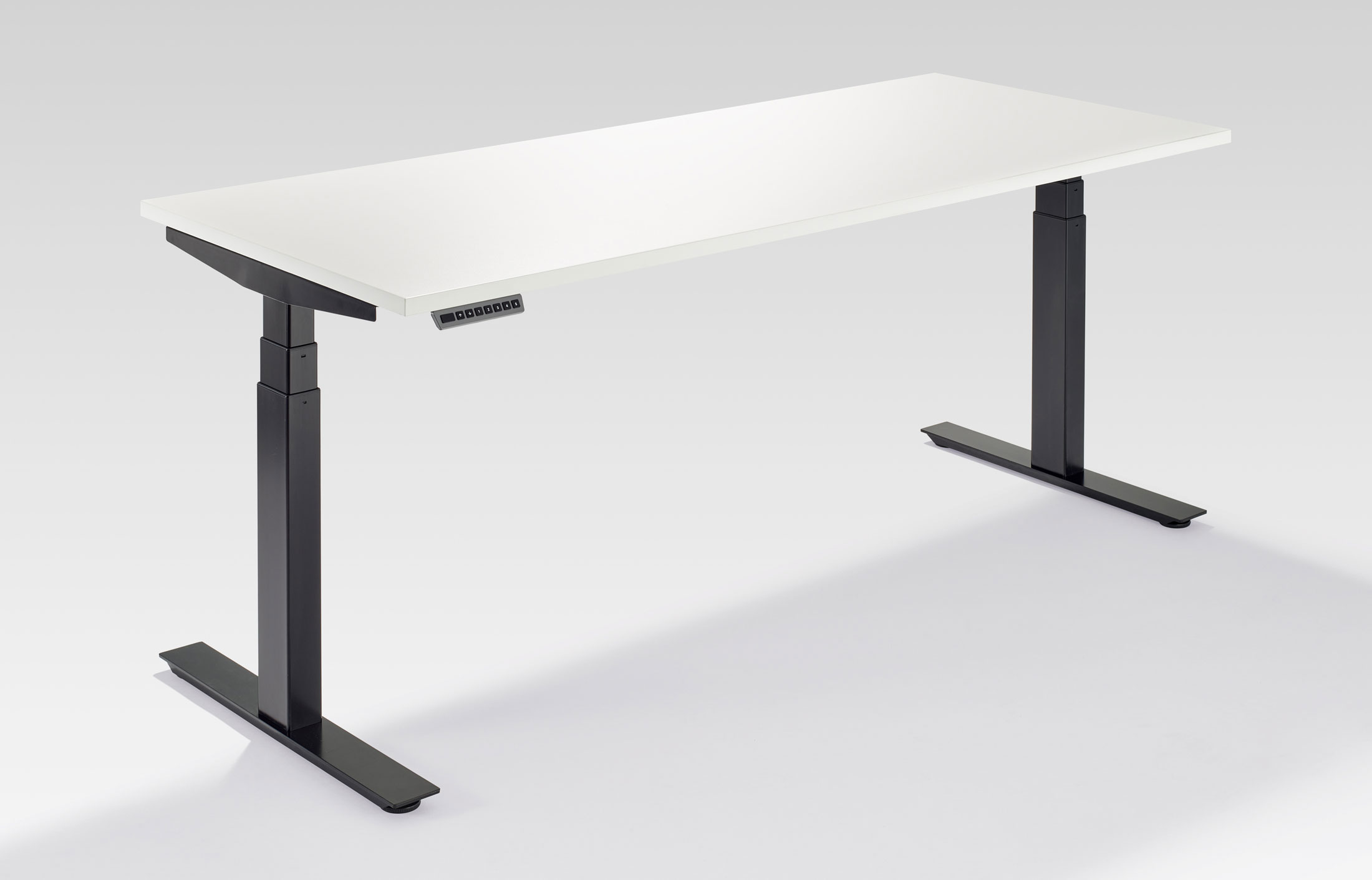 Tayco's Volley Height Adjustable Table- best ergonomic desk solution.