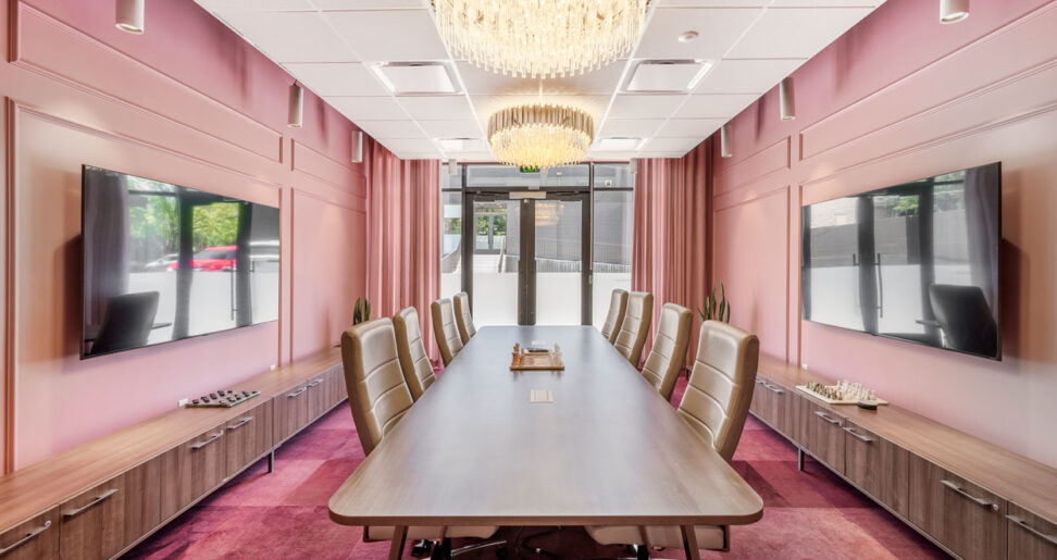 Image Studios Boardroom with Tayco's Halifax Table