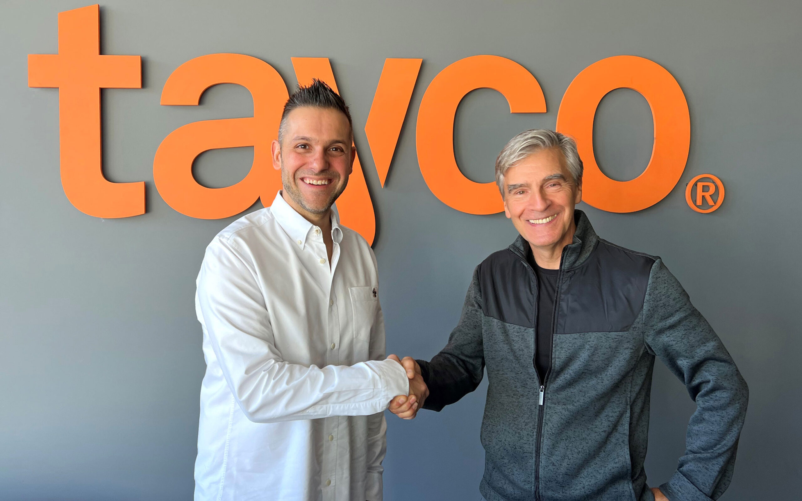 Kevin Philips with new Tayco Owner and CEO Bill Melnik