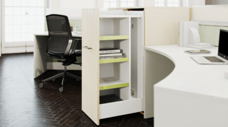 Kubo Personal Towers : The Newest in Office Storage Innovation