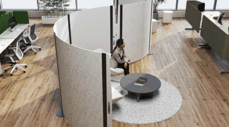 The Art of the Soft Divide                        Redefining Space in the Modern Workplace