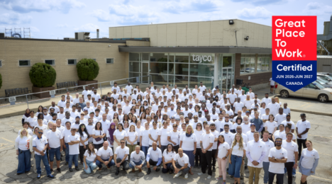 Tayco Earns Great Place to Work® Certification for 2026–2027 During Milestone Year!